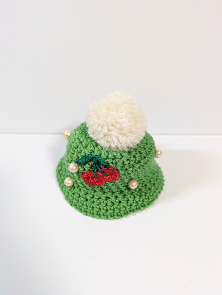 ぬい服10cm メロンクリームソーダハット