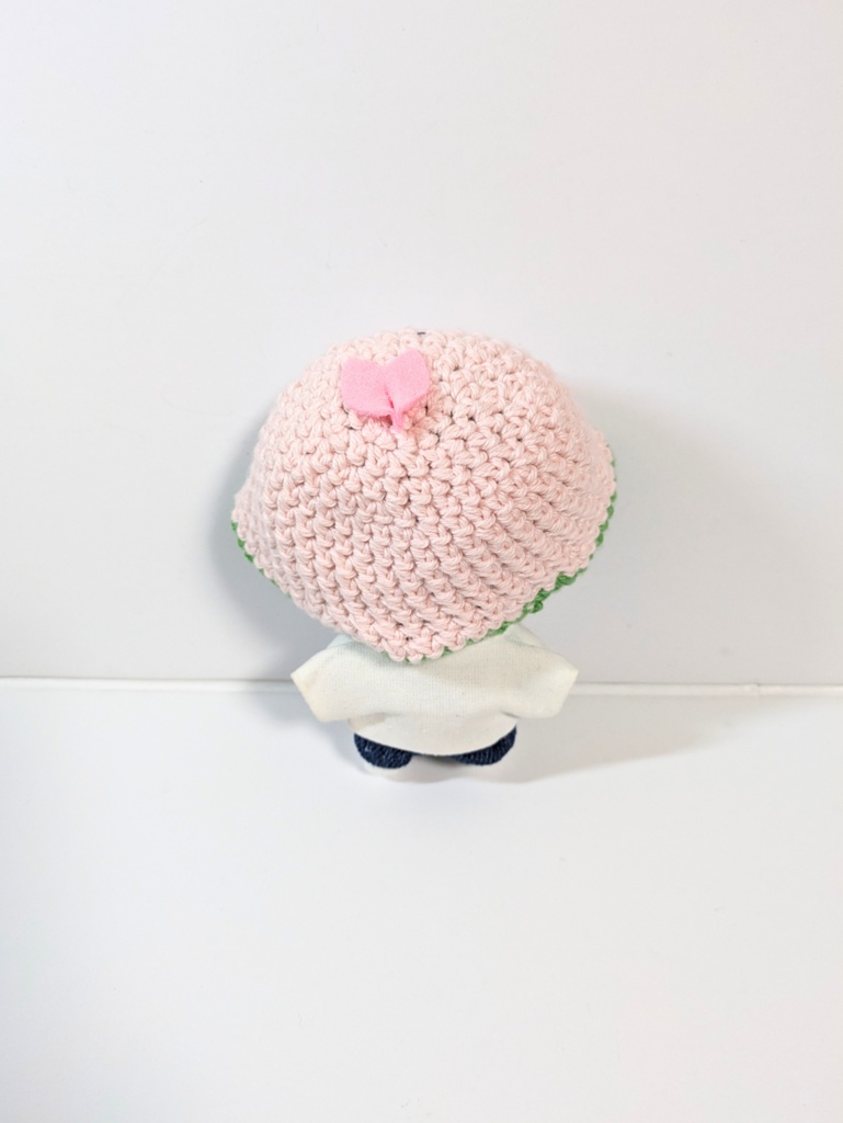 ぬい服10cm さくらもちハット