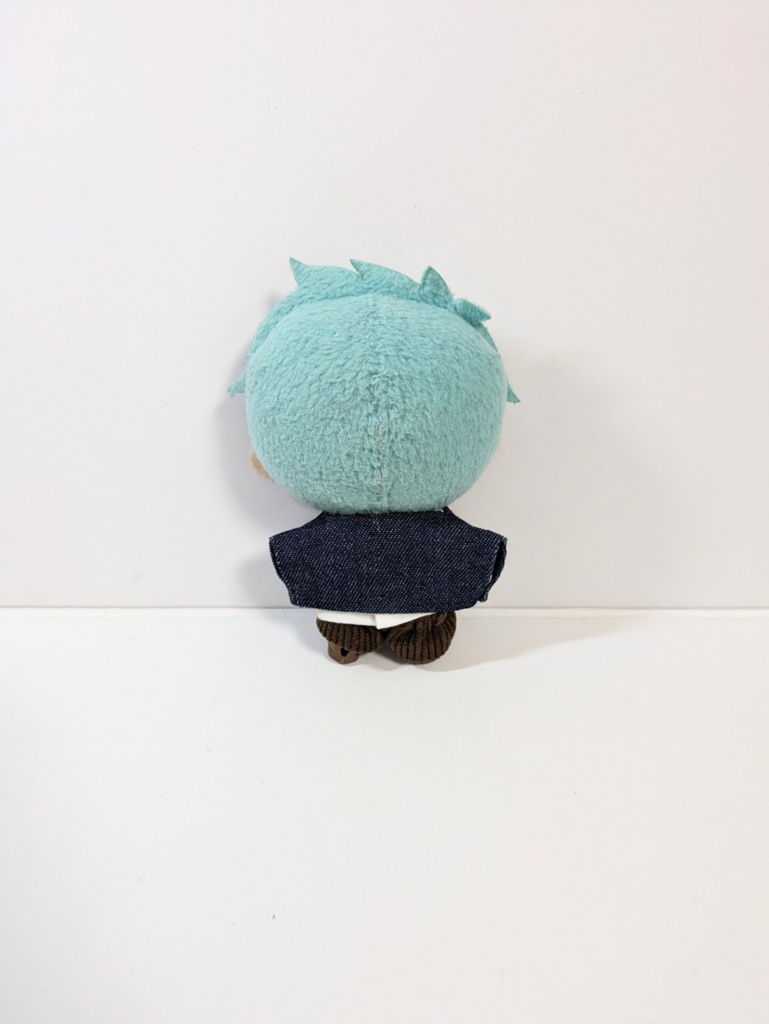 ぬい服10cm ノーカラーデニムジャケット