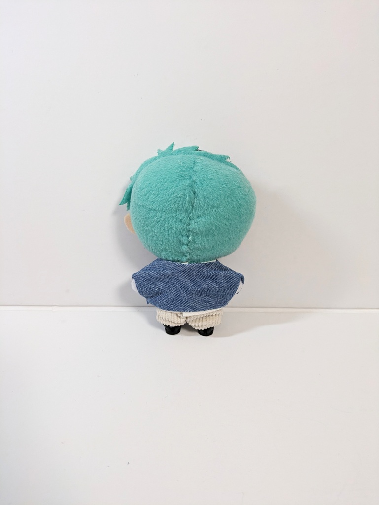 ぬい服10cm ノーカラーデニムジャケット