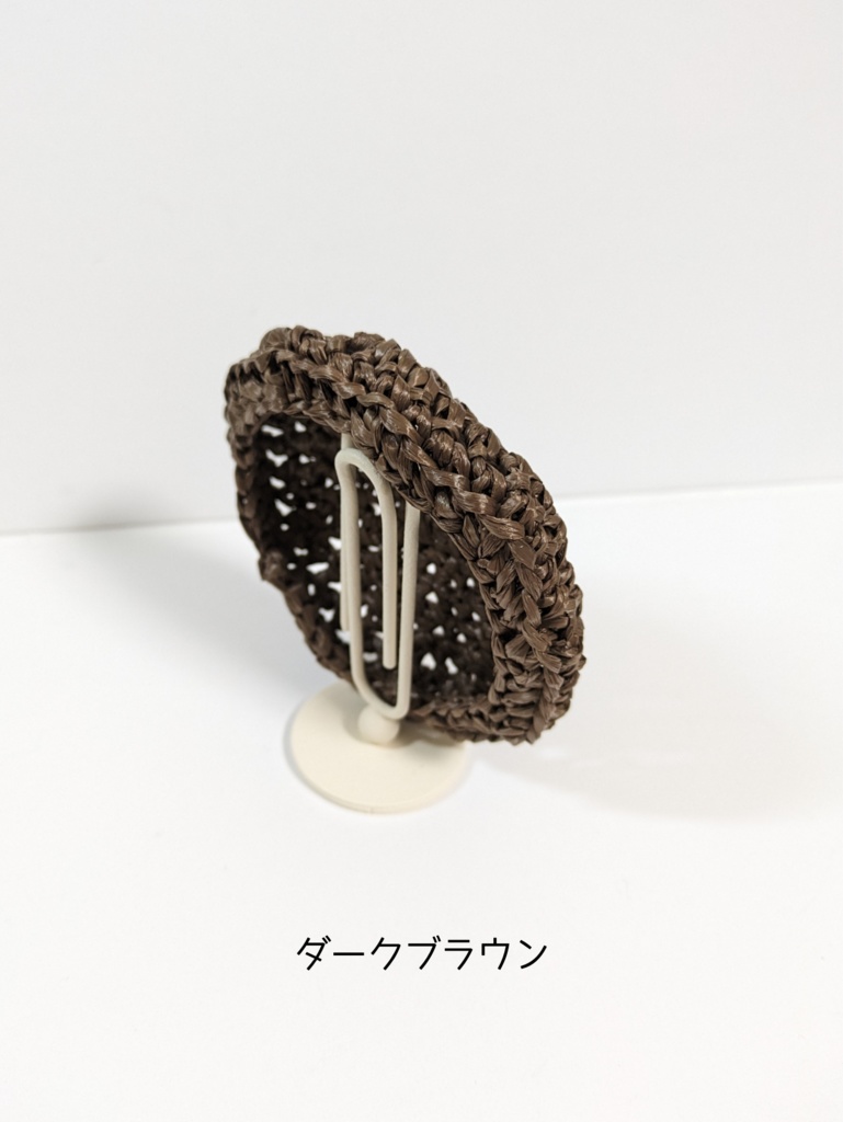 ぬい服10cm 麦わらベレー帽