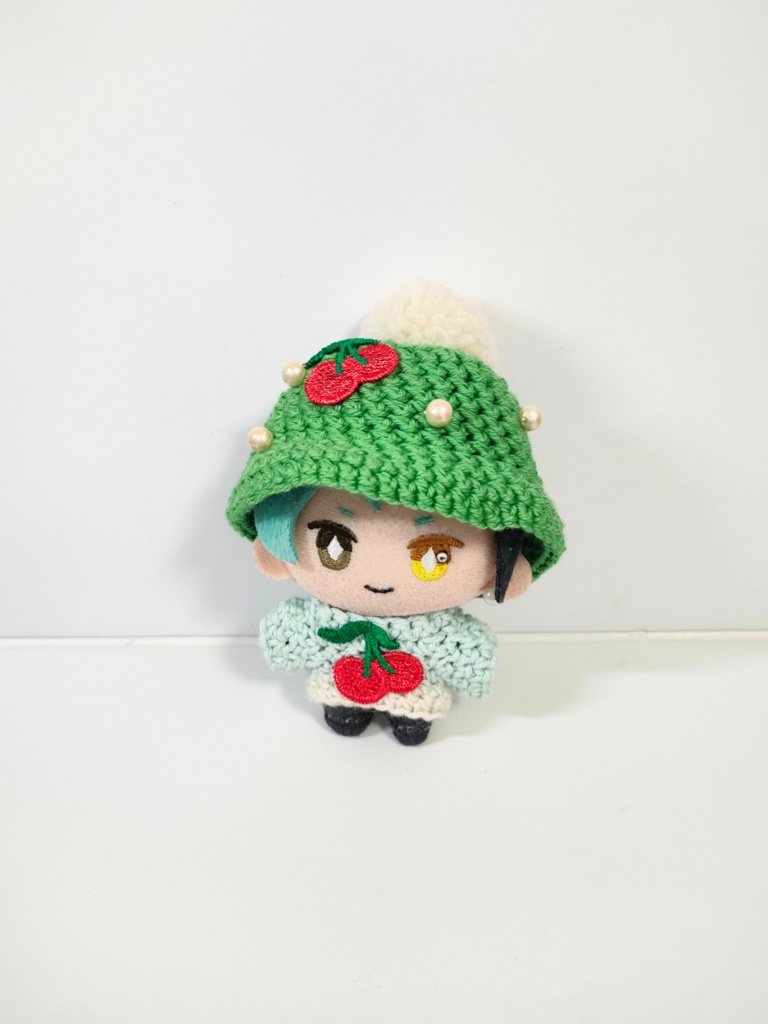 ぬい服10cm 2wayクリームソーダトップス