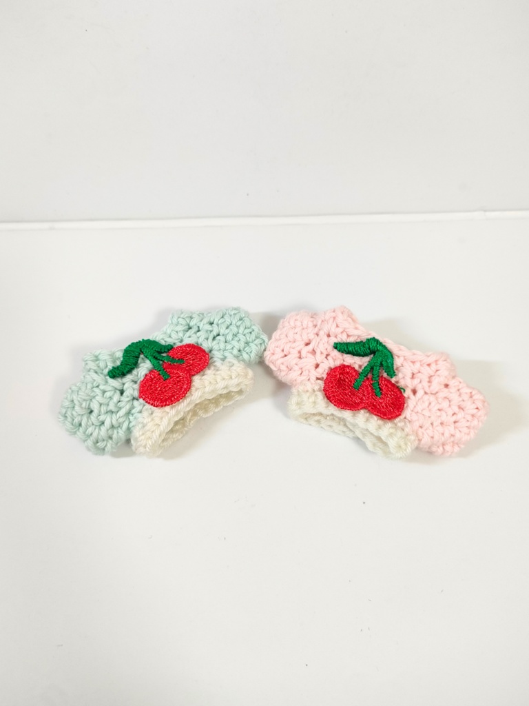 ぬい服10cm 2wayクリームソーダトップス