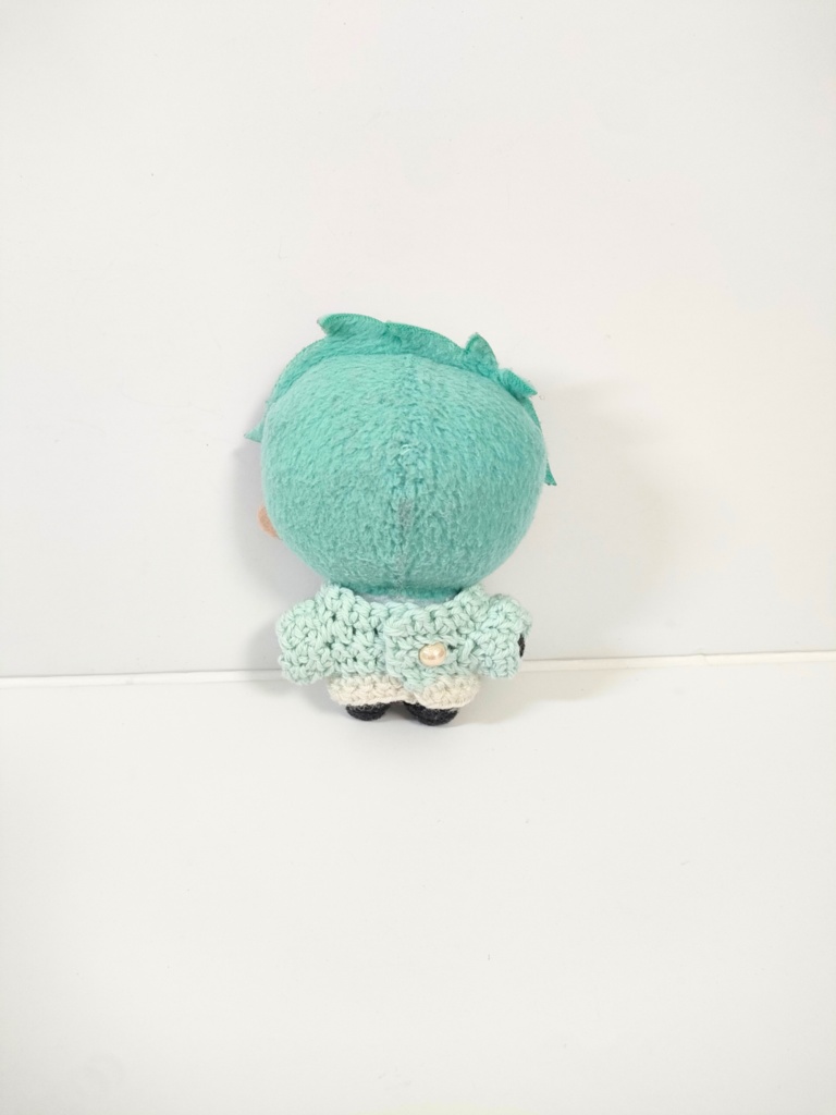 ぬい服10cm 2wayクリームソーダトップス