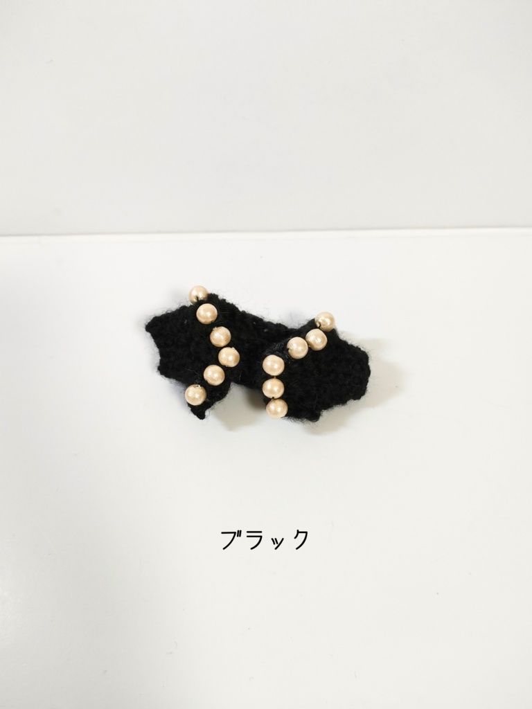 ぬい服10cm コットンパール付きニット