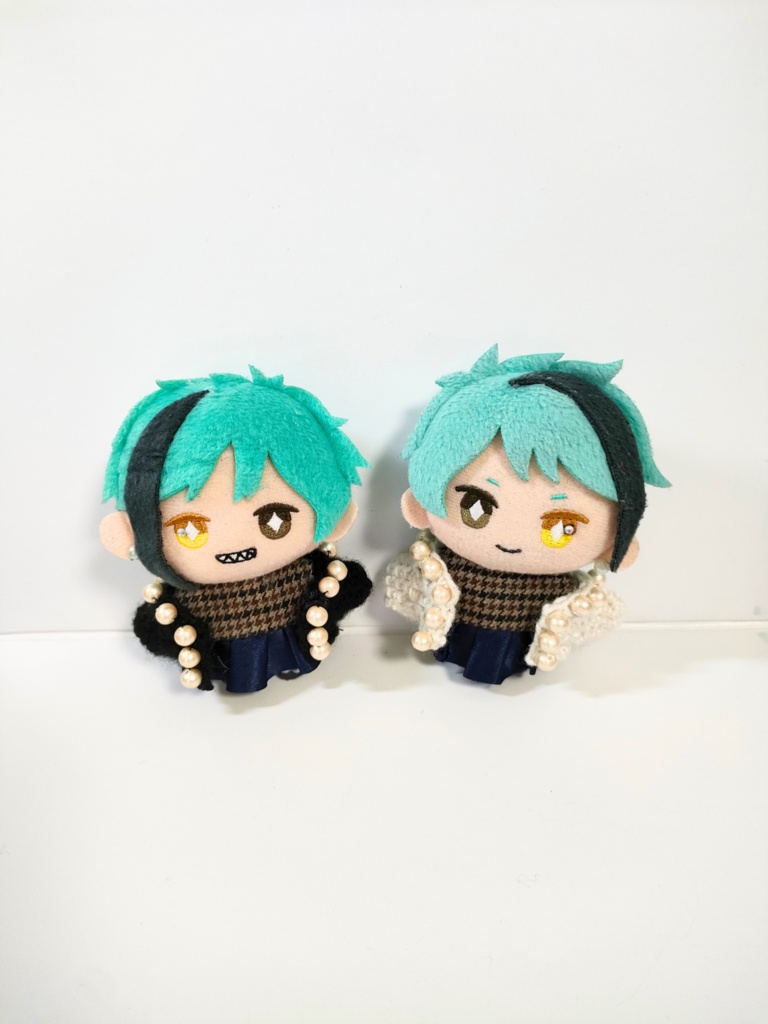 ぬい服10cm コットンパール付きニット