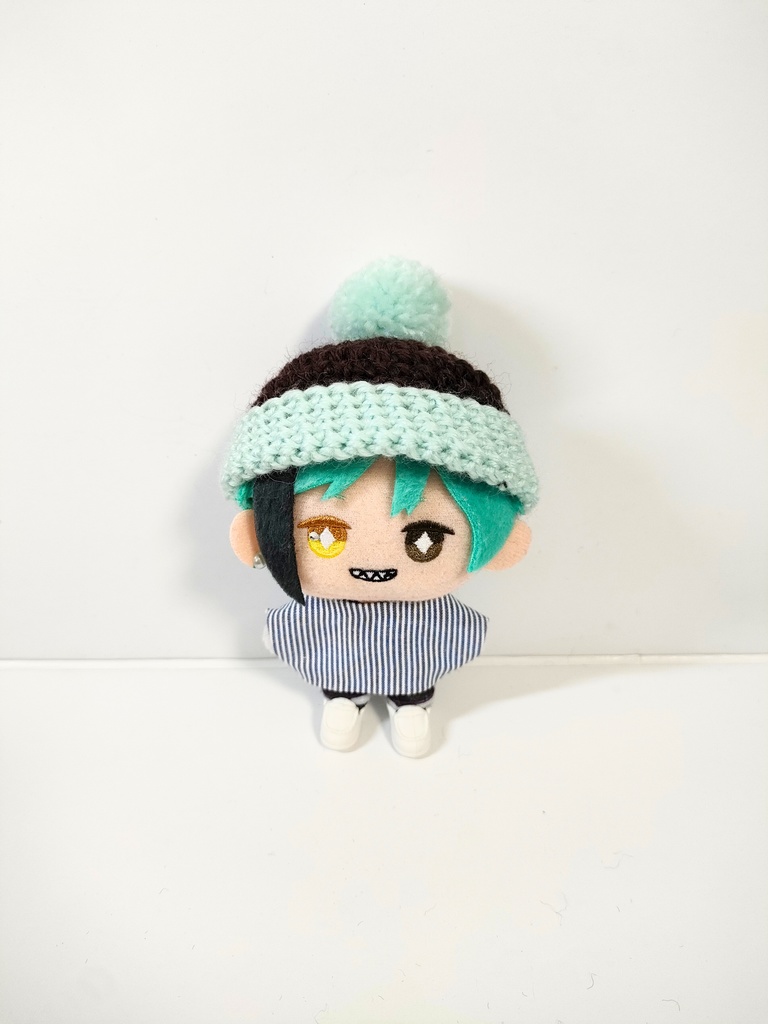 ぬい服10cm チョコミントニット帽
