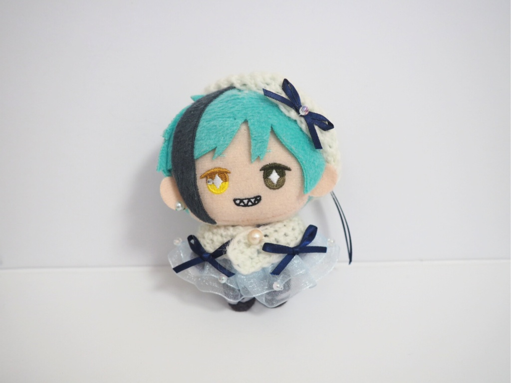 10cmぬい服 海のケープ&ベレーセット