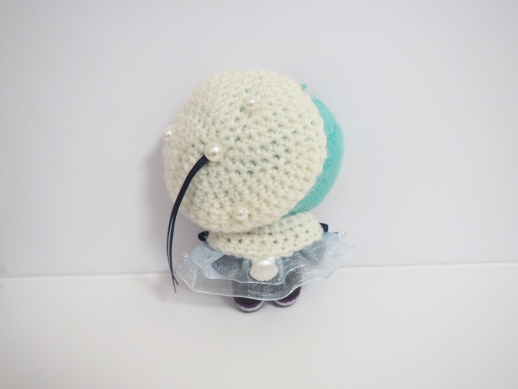 10cmぬい服 海のケープ&ベレーセット