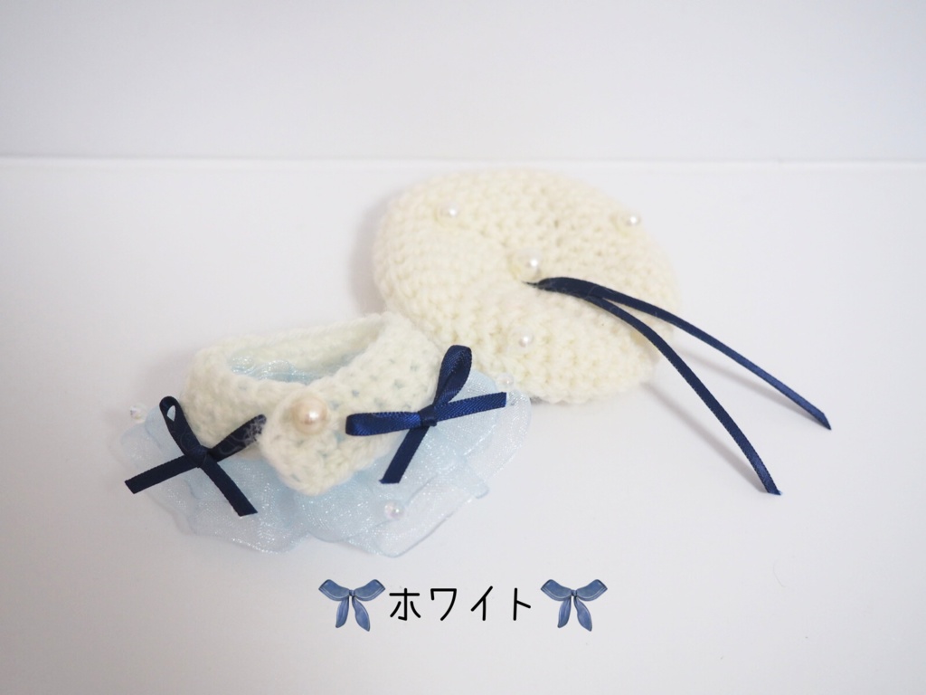 10cmぬい服 海のケープ&ベレーセット