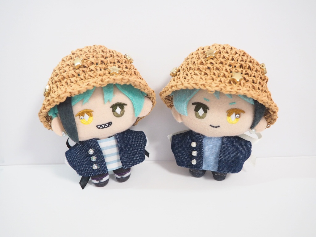 ぬいのエトワール麦わら帽子 10cmサイズ