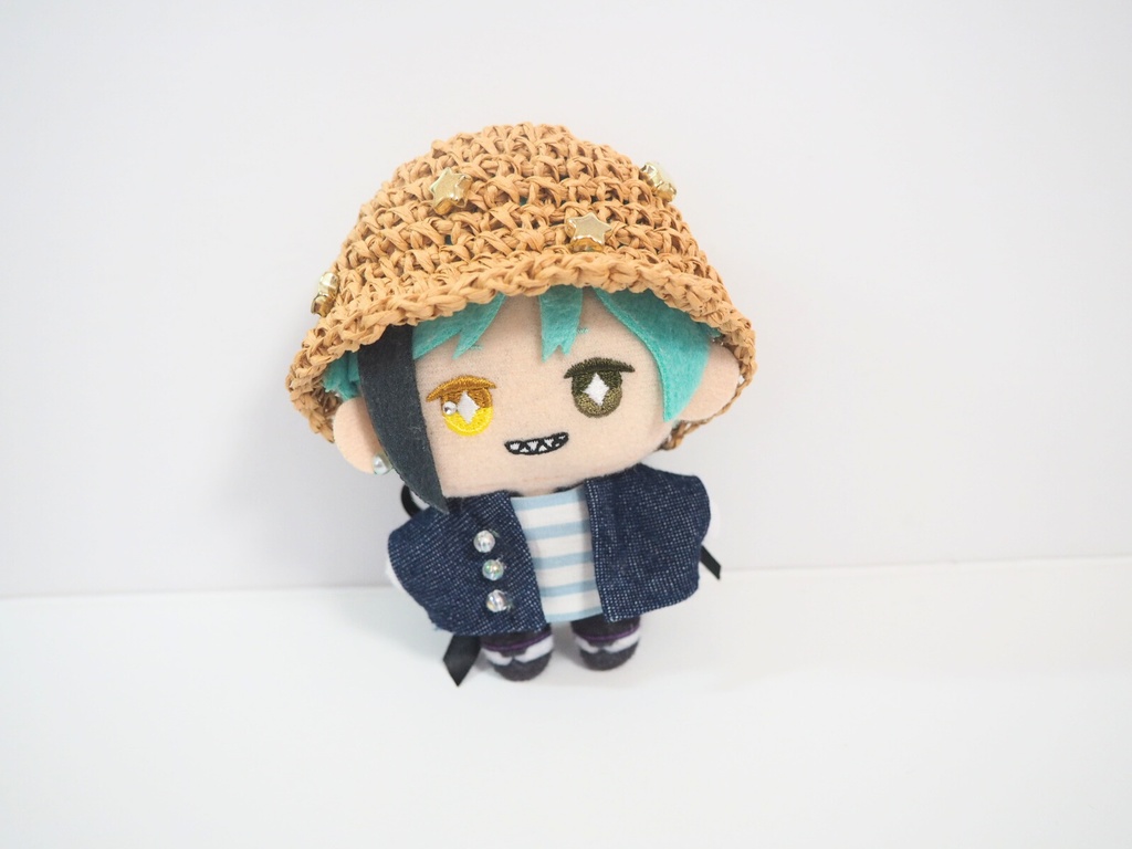 ぬいのエトワール麦わら帽子 10cmサイズ