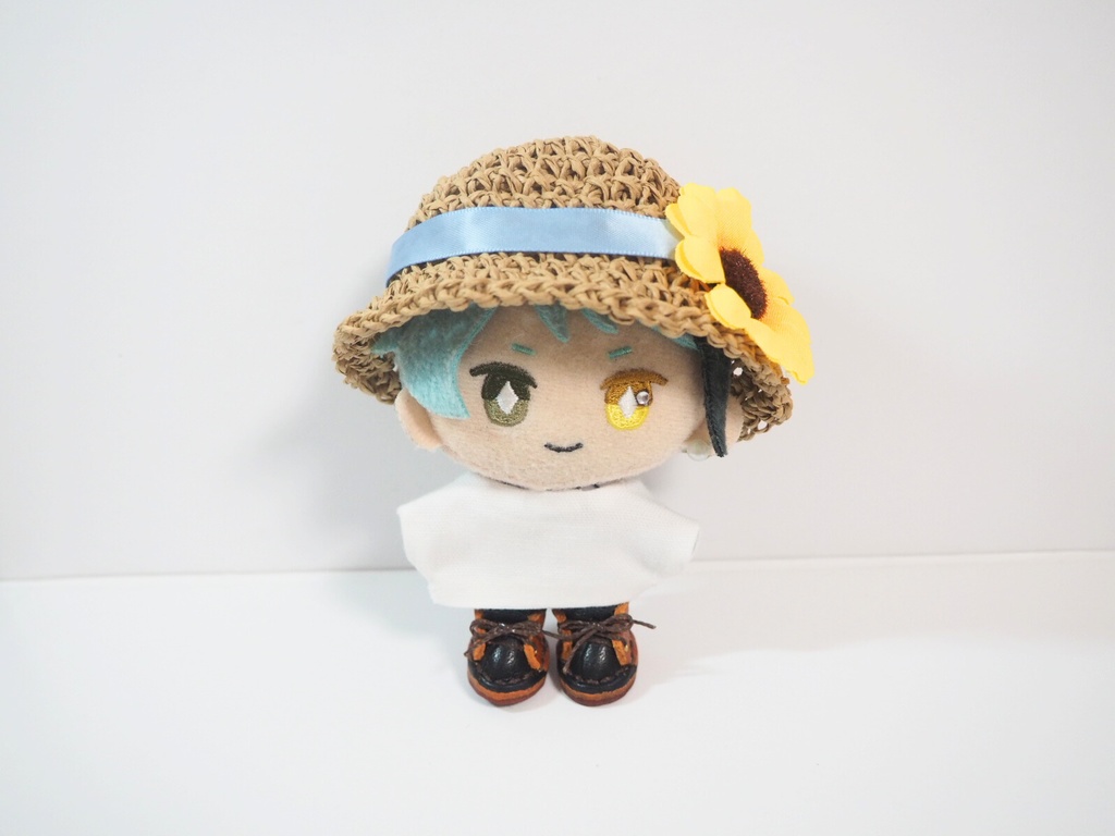 ぬいのひまわり麦わら帽子(ver.2) 10cmサイズ