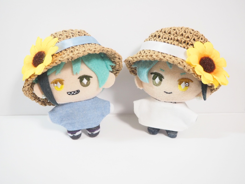 ぬいのひまわり麦わら帽子(ver.2) 10cmサイズ