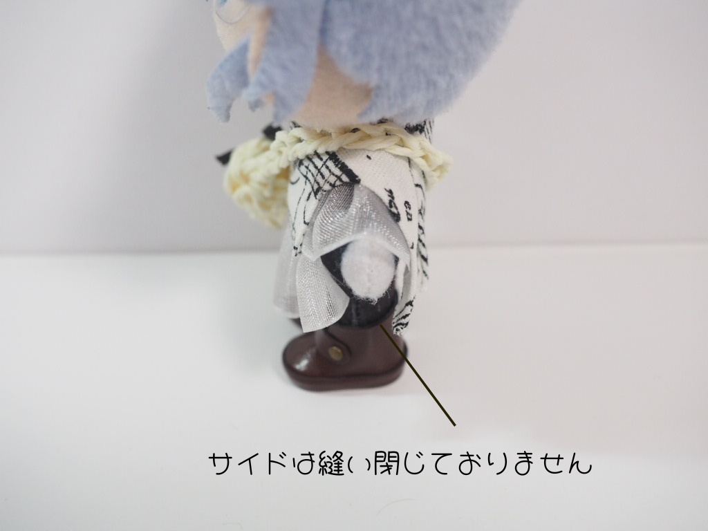 10cmぬい服 音楽のおけいこセット~夏~(ハット&ブラウス&バッグ)