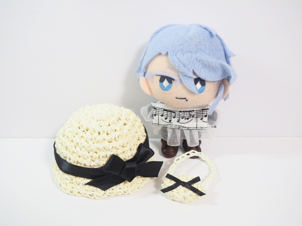 10cmぬい服 音楽のおけいこセット~夏~(ハット&ブラウス&バッグ)