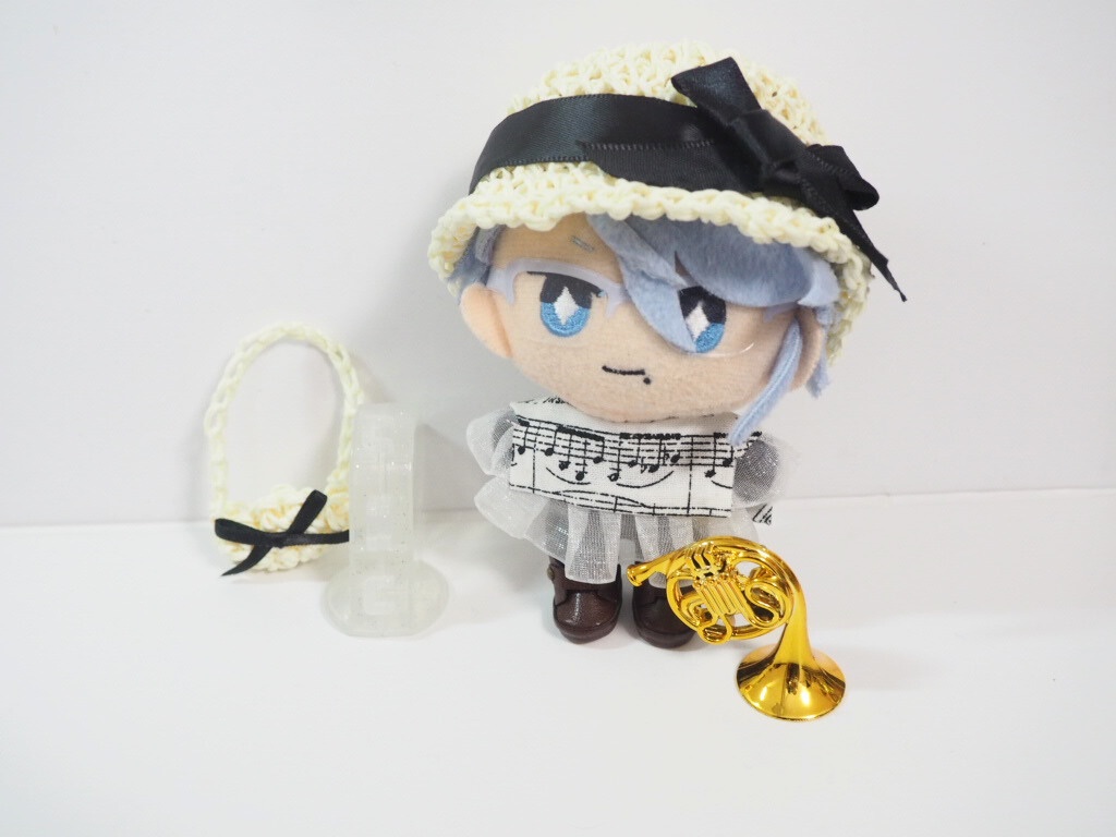 10cmぬい服 音楽のおけいこセット~夏~(ハット&ブラウス&バッグ)