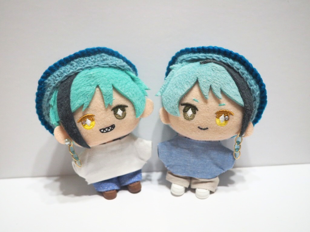 10cmぬい服 ふたごの人魚ベレー