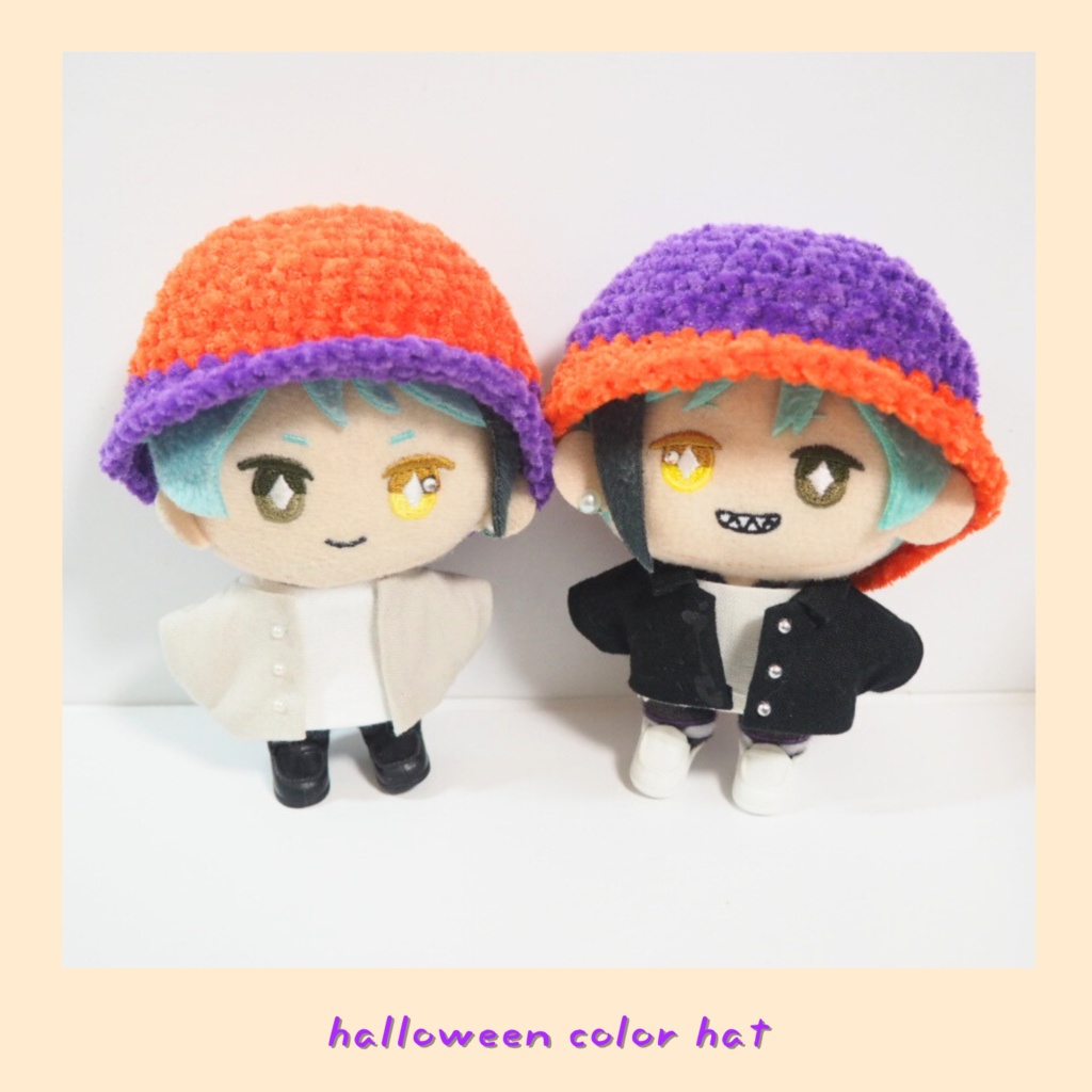 10cmぬい服 ハロウィーンふわもこハット2024