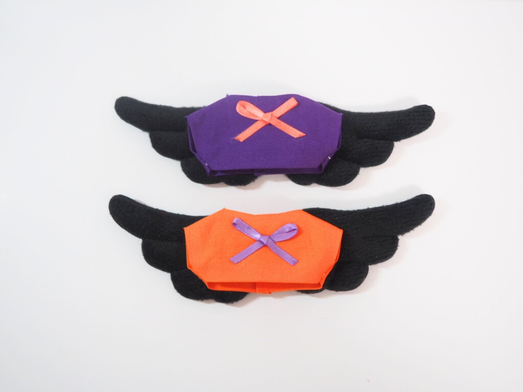 10cmぬい服 ちょい仮装ハロウィントップス 悪魔の羽