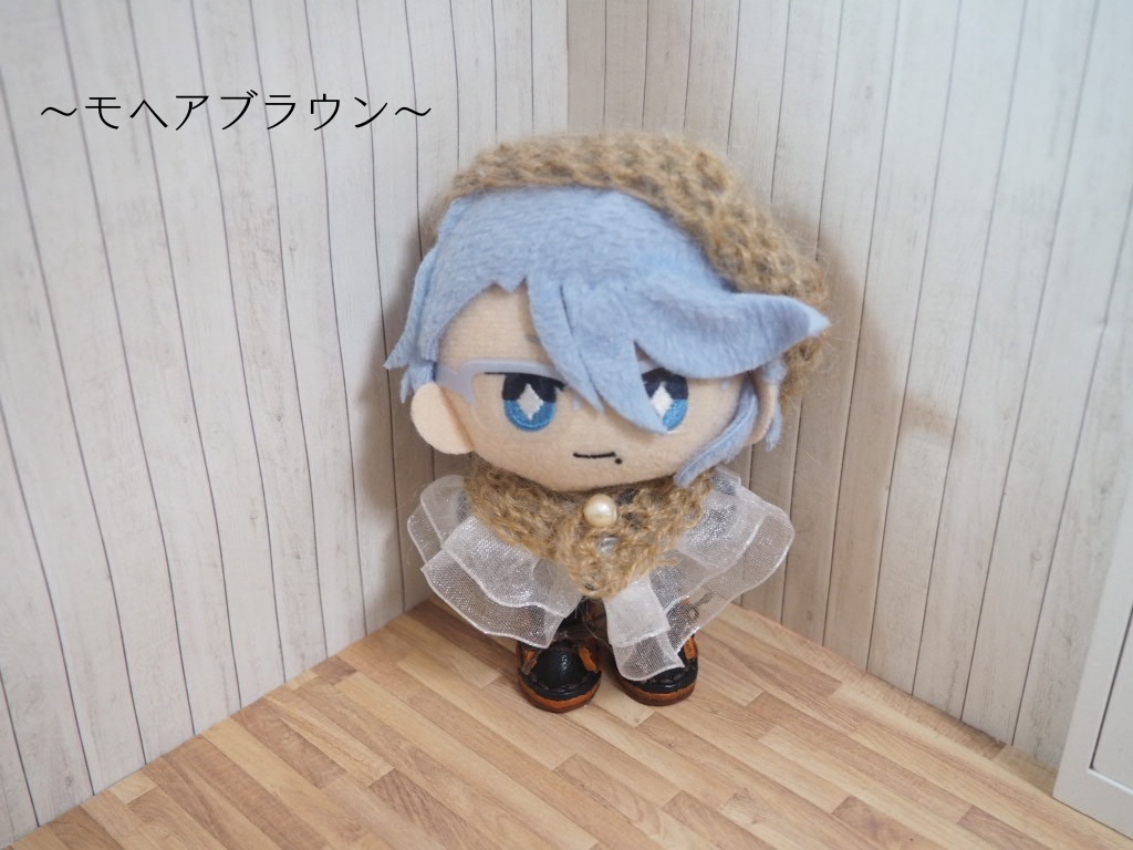 10cmぬい服 オーガンジーケープ&ベレー帽セット(新バージョン)