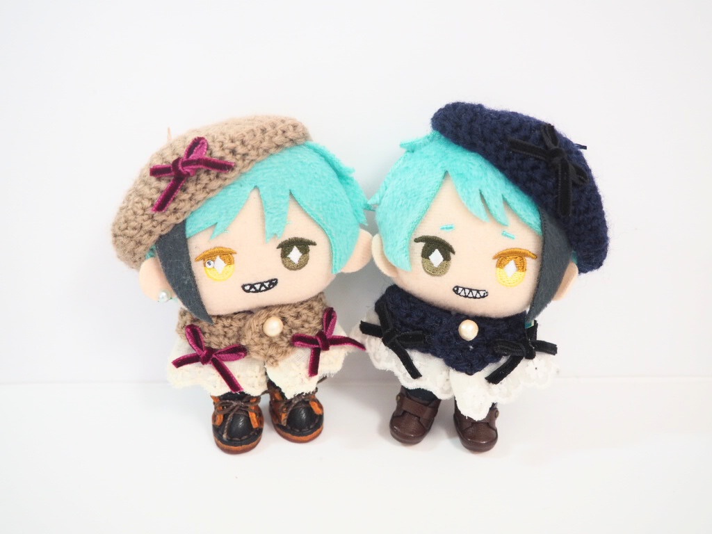 10cmぬい服 コットンレースケープ&ベレーセット(新バージョン)