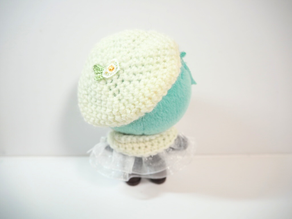 10cmぬい服 フラワーレースケープ&ベレー帽セット(新バージョン)