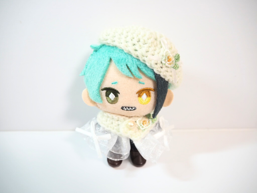 10cmぬい服 フラワーレースケープ&ベレー帽セット(新バージョン)