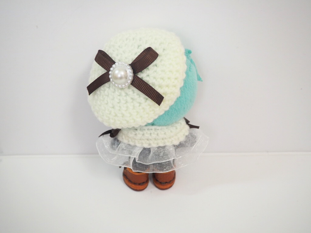 10cmぬい服 カフェモカケープ&ベレーセット(新バージョン)