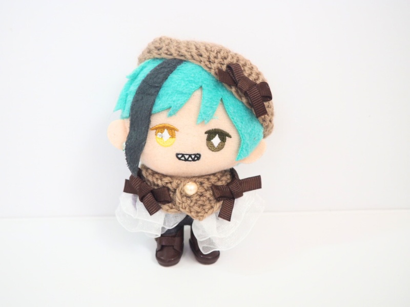 10cmぬい服 カフェモカケープ&ベレーセット(新バージョン)