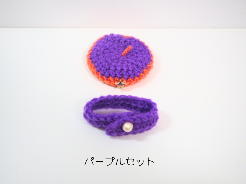 10cmぬい服 ハロウィンマフラー&ベレー2024