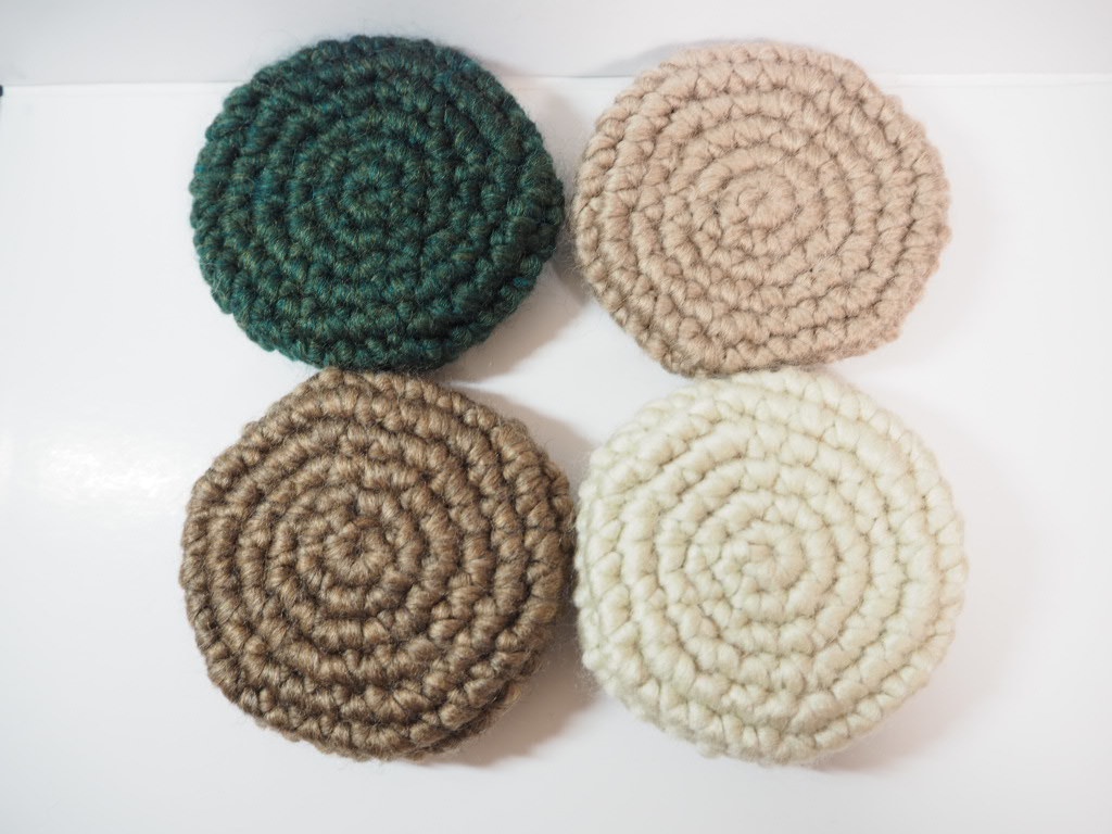 10cmぬい服 もこもこセット(ベレー&マフラー)