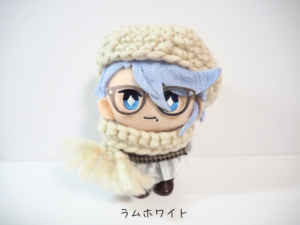 10cmぬい服 もこもこセット(ベレー&マフラー)