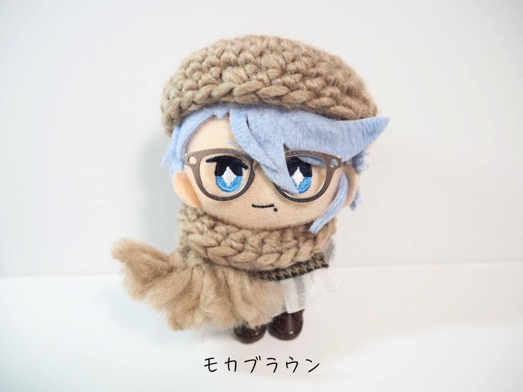 10cmぬい服 もこもこセット(ベレー&マフラー)