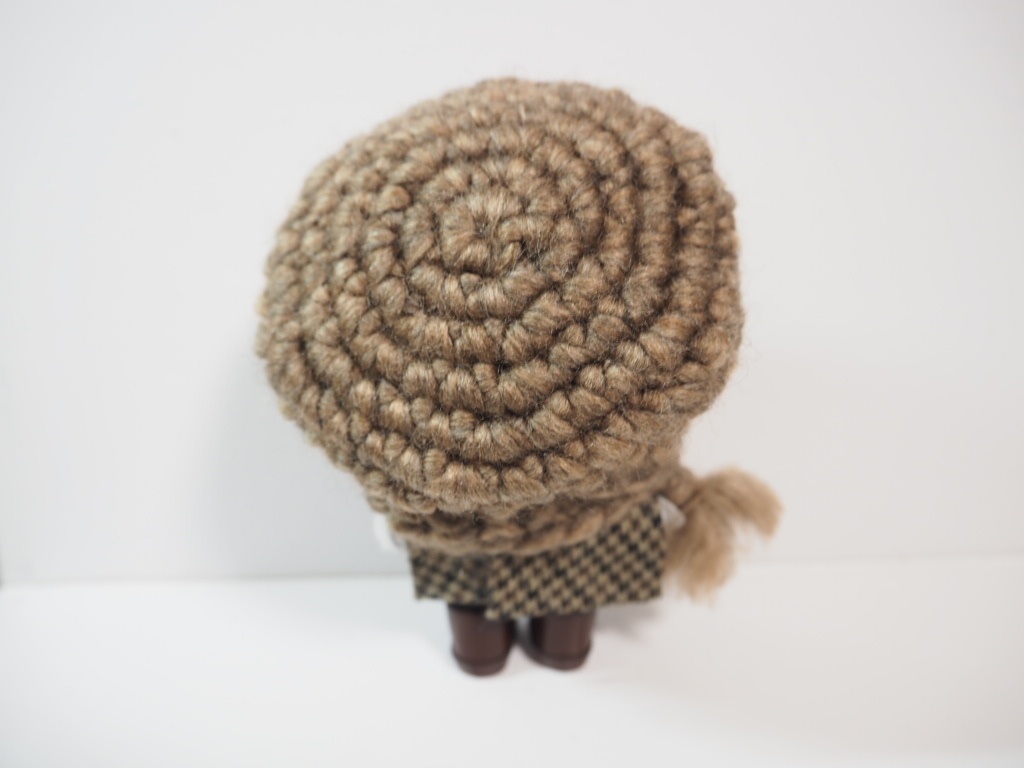 10cmぬい服 もこもこセット(ベレー&マフラー)