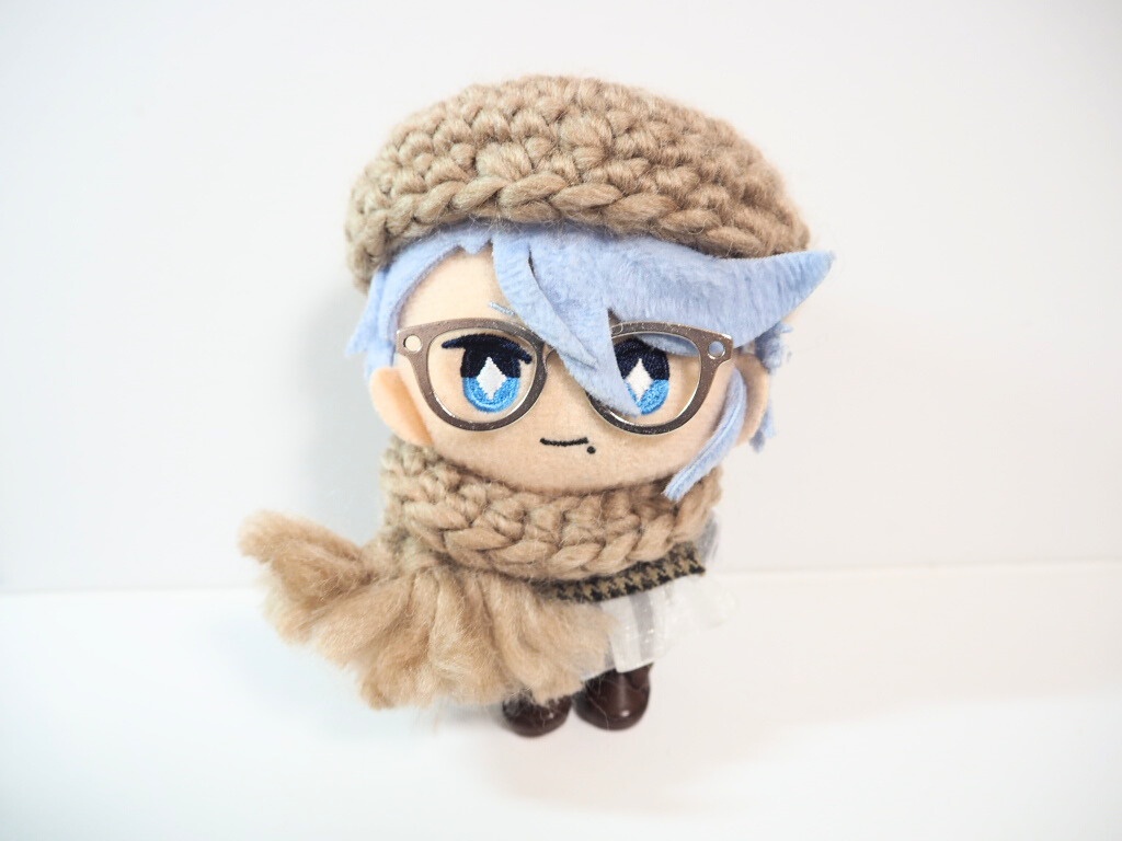 10cmぬい服 もこもこセット(ベレー&マフラー)