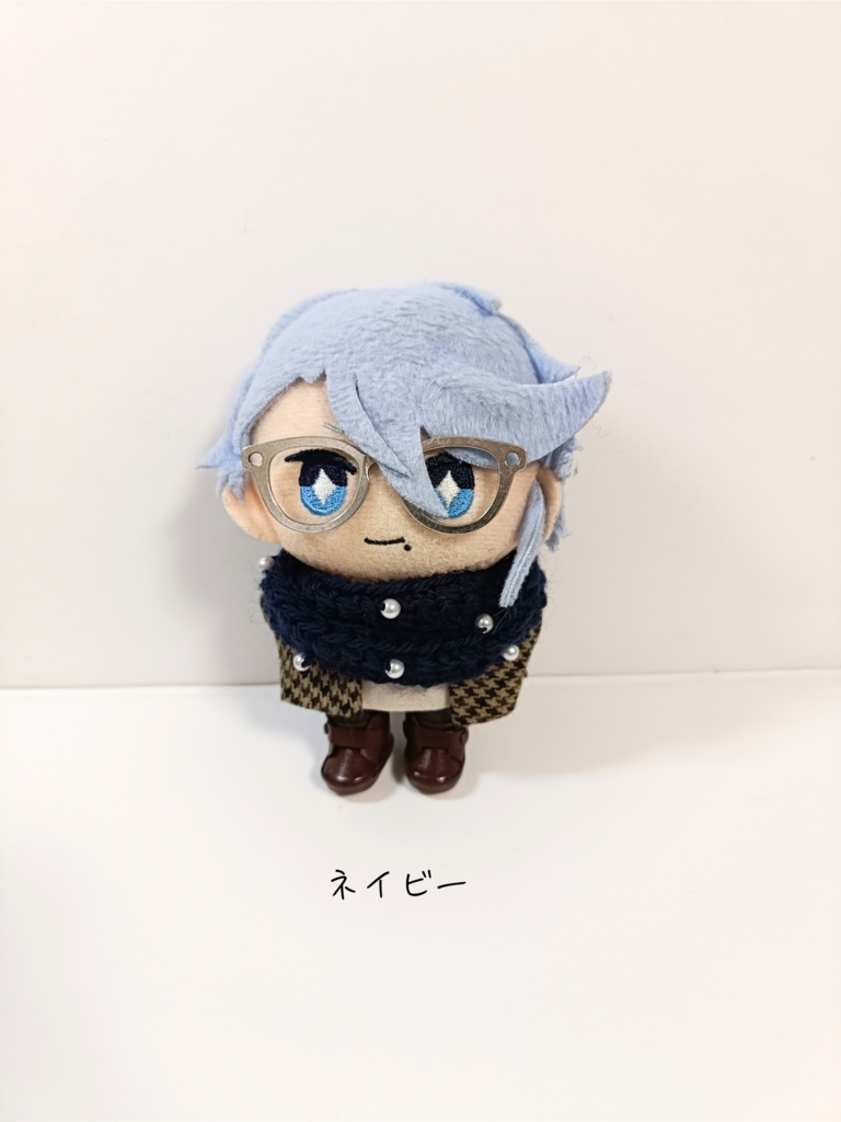 10cmぬい用 パールニットマフラー