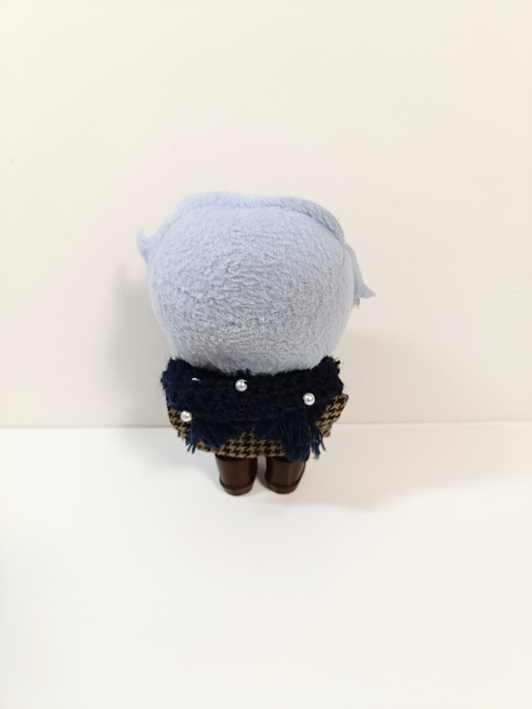 10cmぬい用 パールニットマフラー