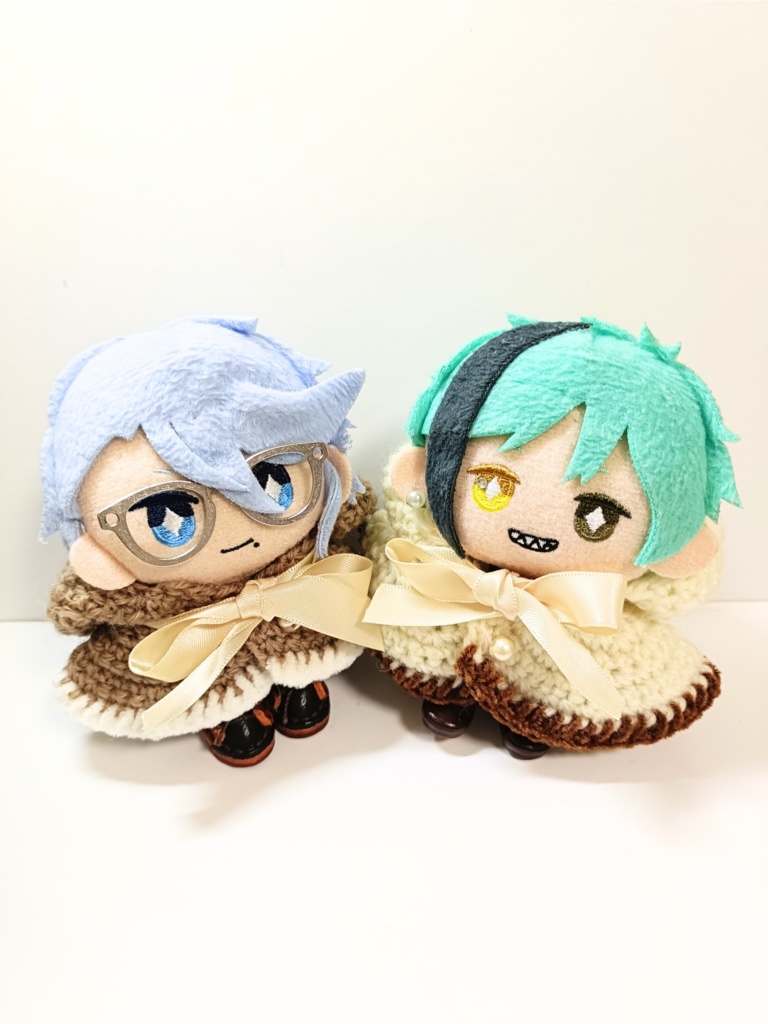 10cmぬい服 ビッグリボンフードケープ