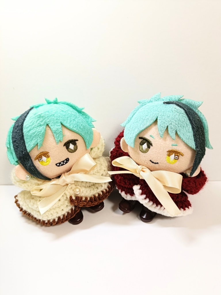 10cmぬい服 ビッグリボンフードケープ