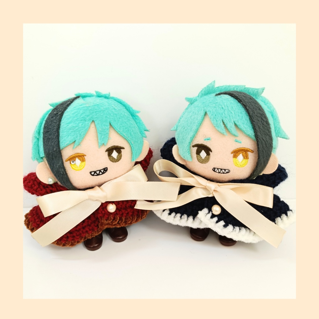 10cmぬい服 ビッグリボンフードケープver.2
