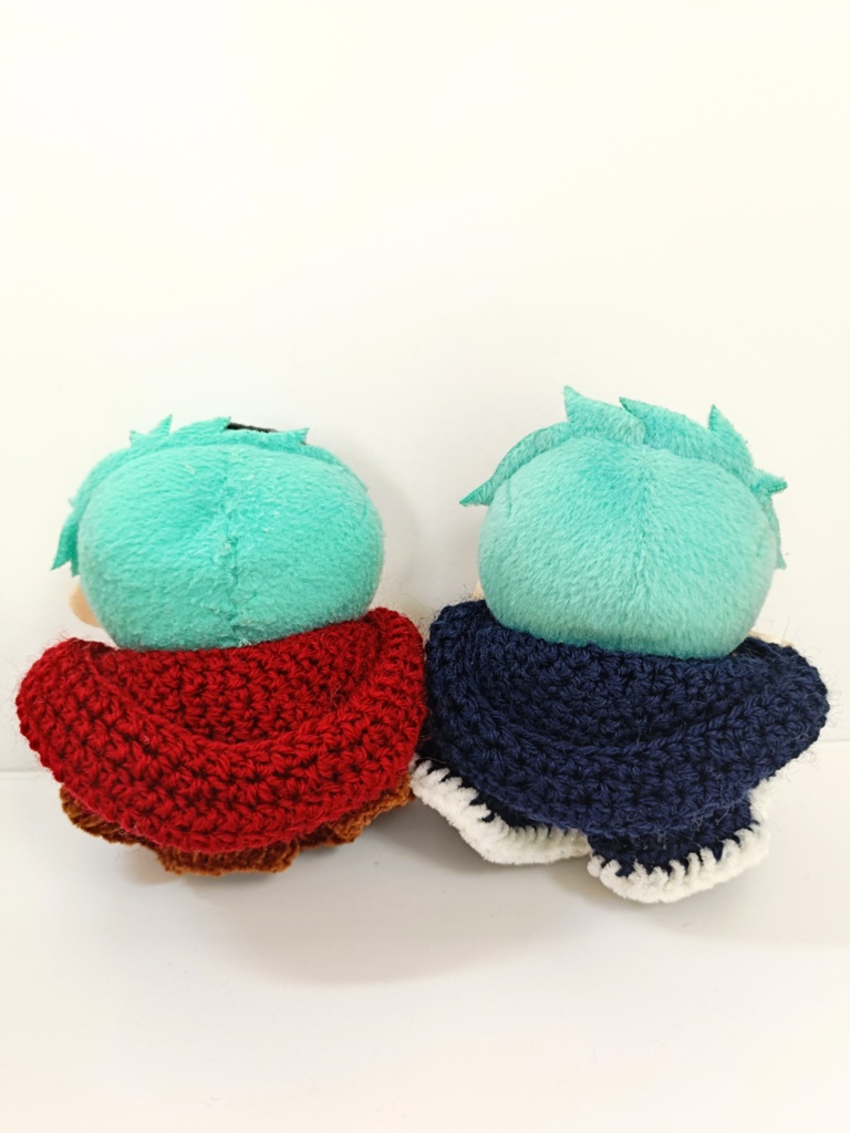 10cmぬい服 ビッグリボンフードケープver.2