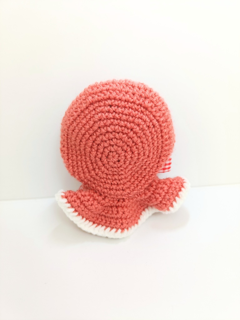 10cmぬい服 いちごミルクフードケープ