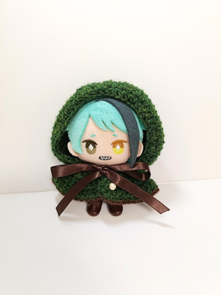 10cmぬい服 山を愛するぬいのフードケープver.2
