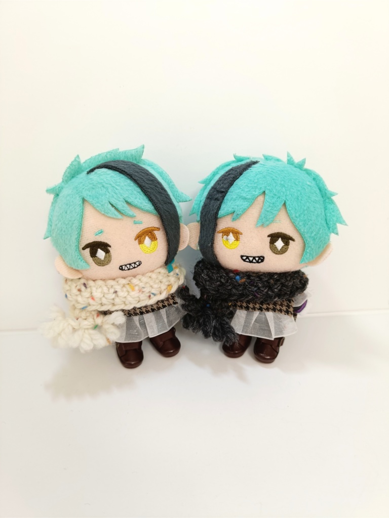 10cmぬい服 ネップニットマフラー