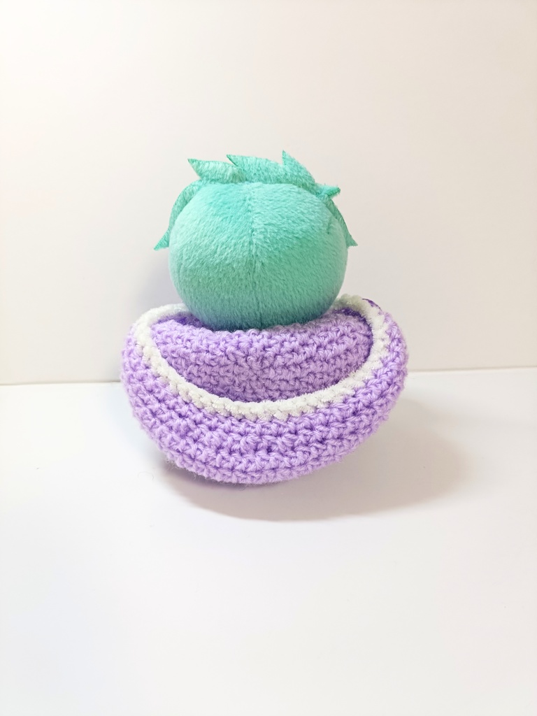 10cmぬい服 マーメイドカラーフードケープ