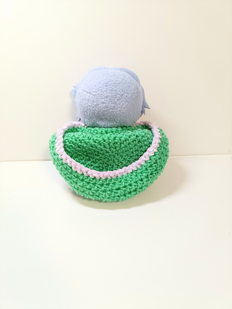 10cmぬい服 マーメイドカラーフードケープ