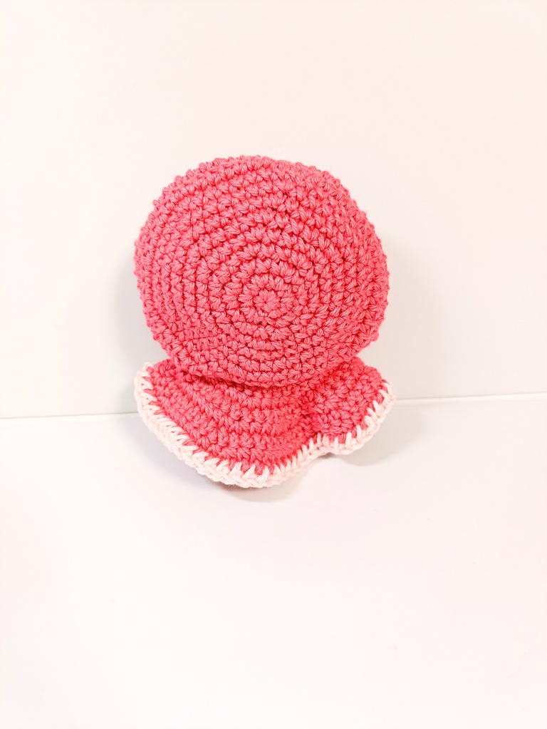 10cmぬい服 いちごミルクフードケープ コットンver.