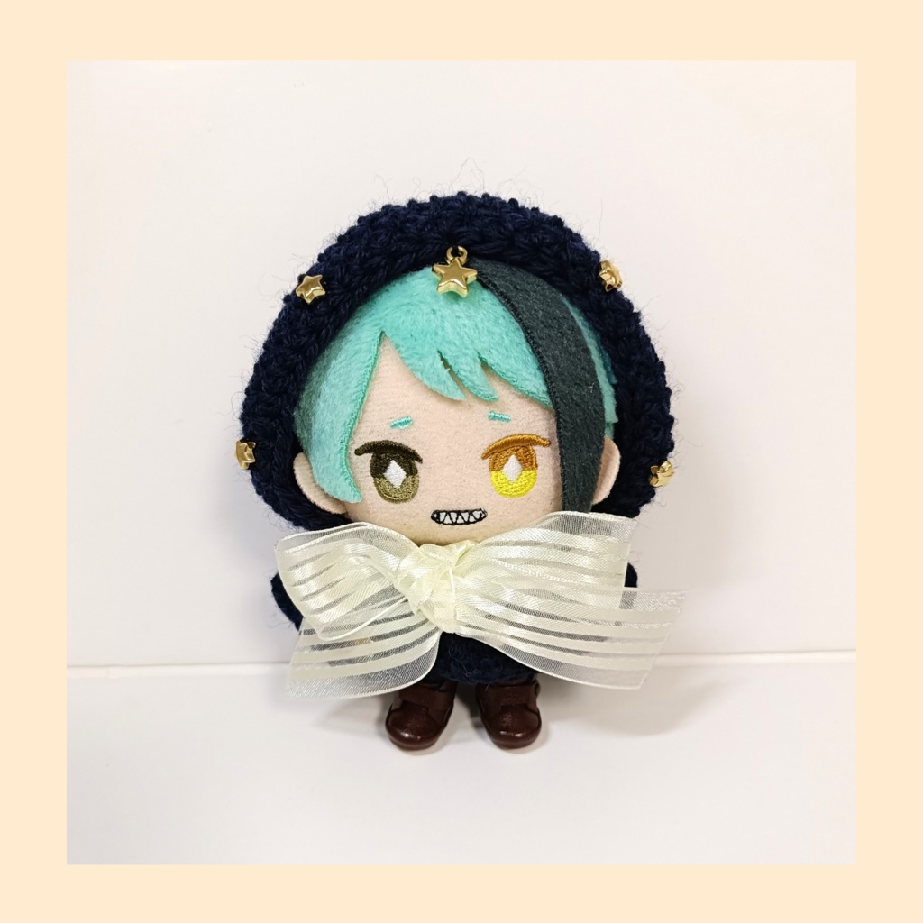 10cmぬい服 エトワール・ノワールフードケープ