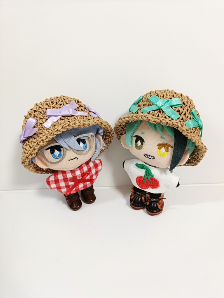10cmぬい服 ミニリボンだらけ麦わら帽子 -prototype.ver-
